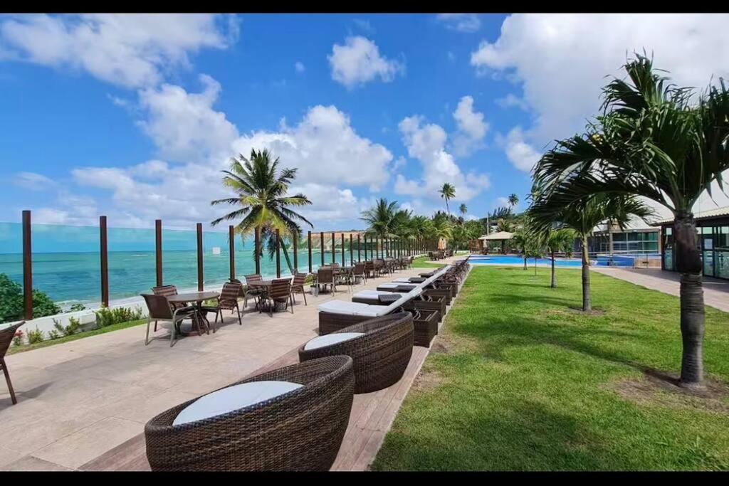 Tabatinga Flat - Pe Na Areia! Beira Mar! Apartment Conde  Bagian luar foto